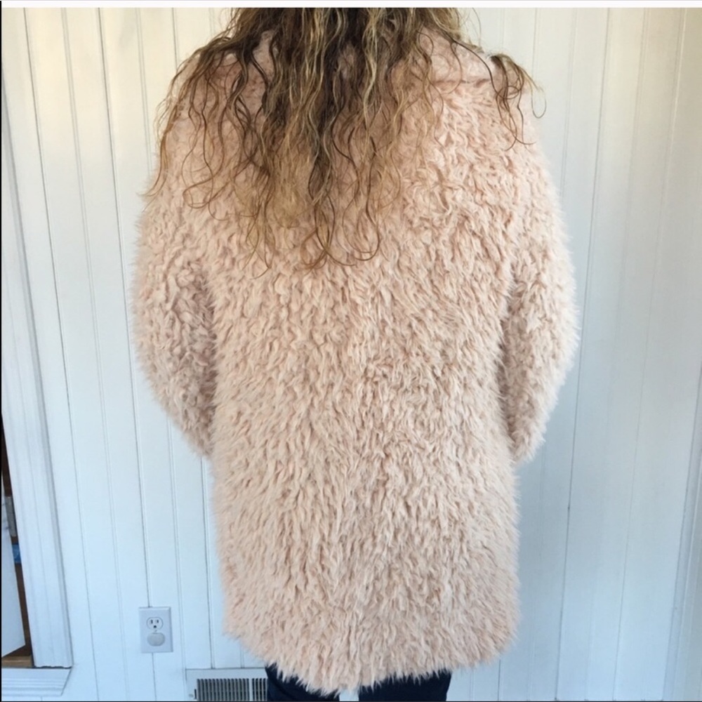 Blush Sherpa Lined Jacket - Picture 4 of 6